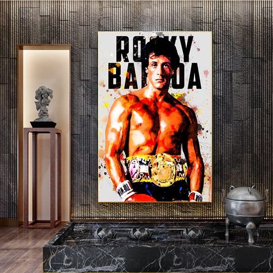 Rocky Balboa canvas