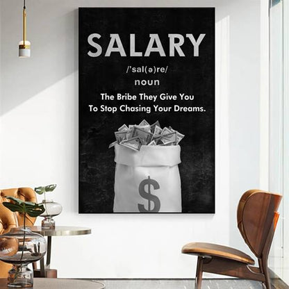 Salary canvas