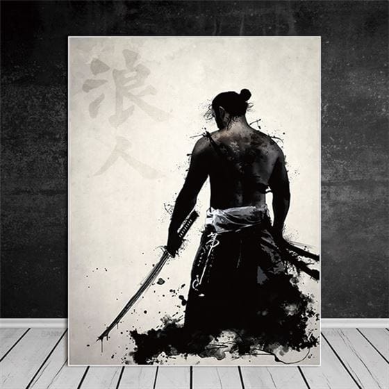 Samurai canvas