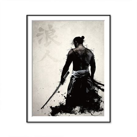Samurai canvas