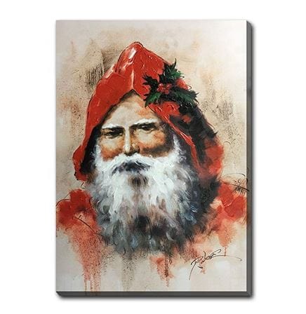 Santa canvas