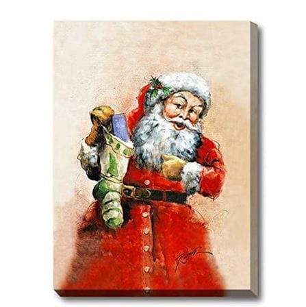 Santa Claus canvas