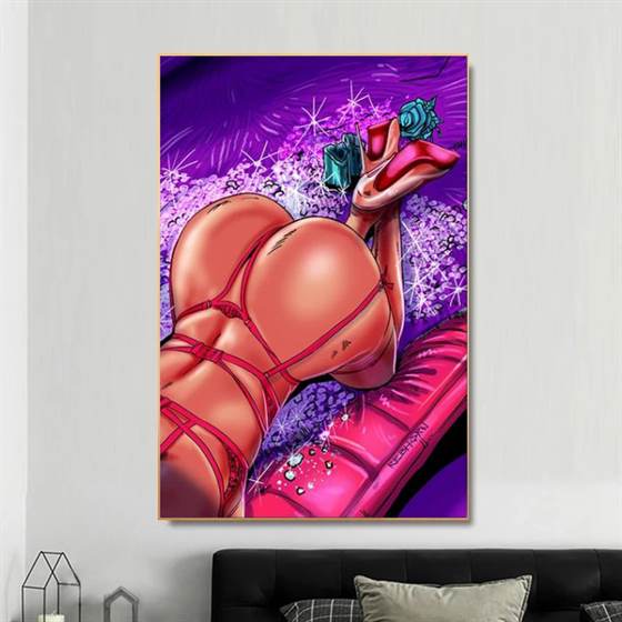 Sexy ass canvas