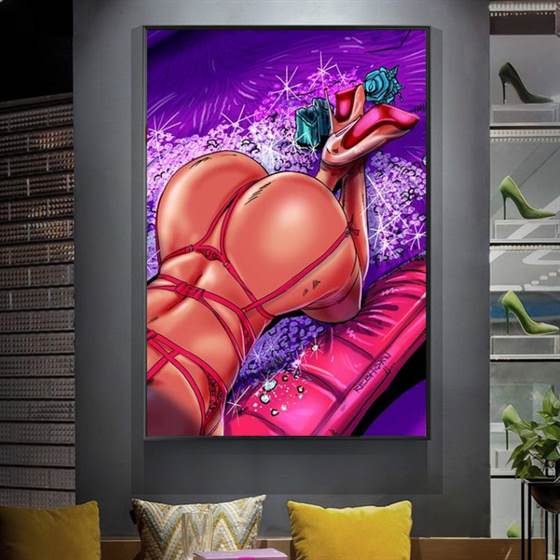 Sexy ass canvas