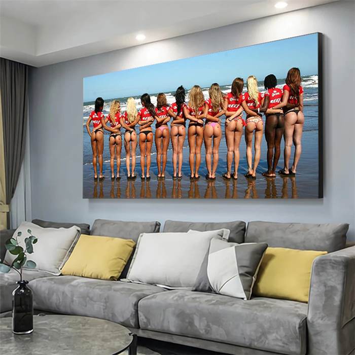 Sexy ladies canvas