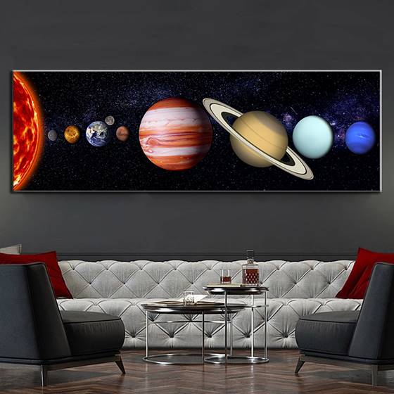 Solar system canvas