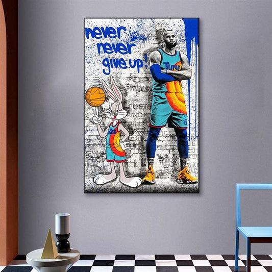 Space Jam 2 canvas