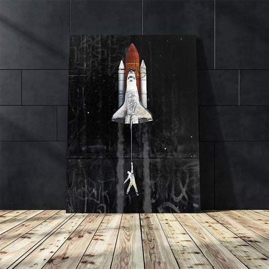 Space shuttle canvas
