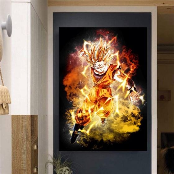 Super Saiyan Goku canvas