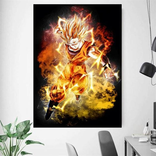 Super Saiyan Goku canvas