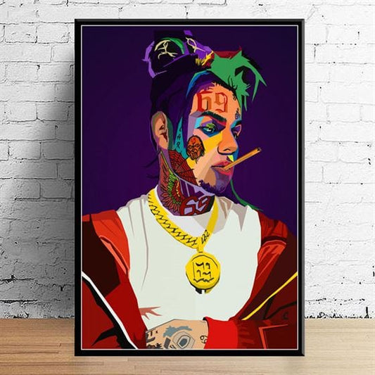 Tekashi 69 canvas