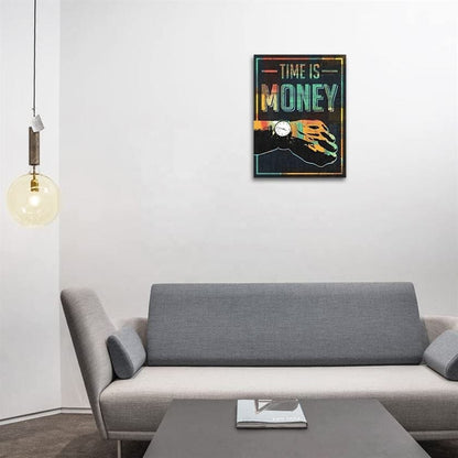 Time is money canvas