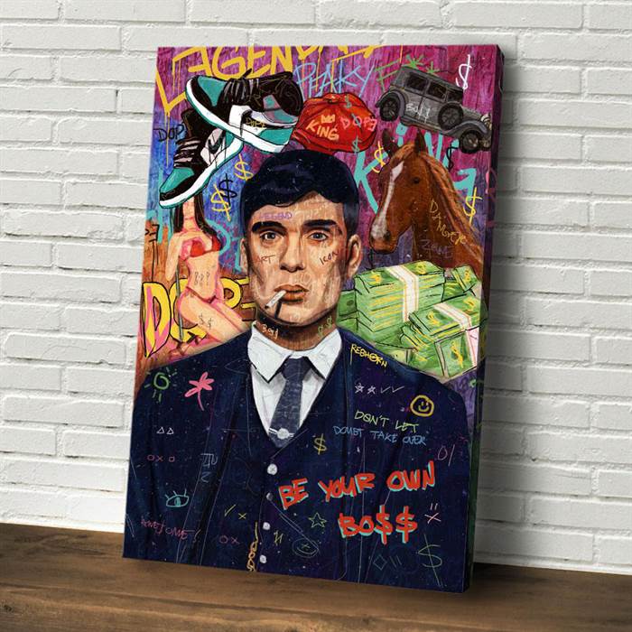 Tommy Shelby canvas