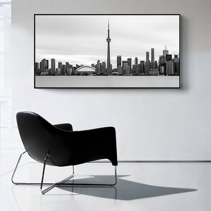 Toronto skyline canvas