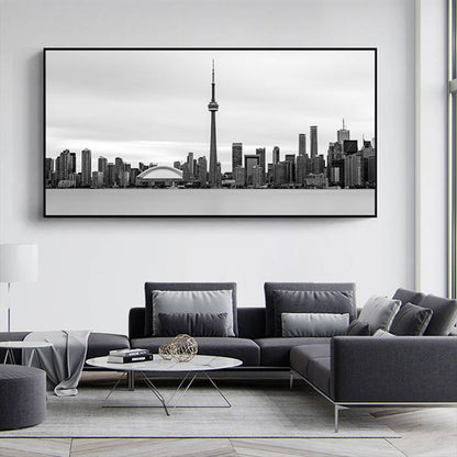 Toronto skyline canvas