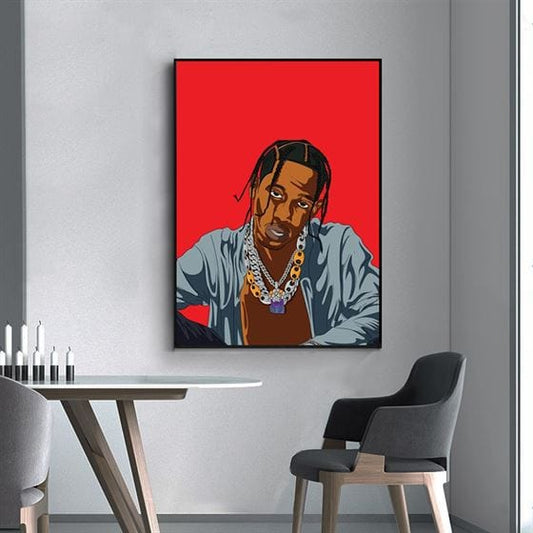 Travis Scott canvas