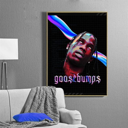 Travis Scott - Goosebumps canvas