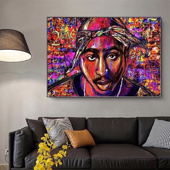 Tupac Shakur canvas