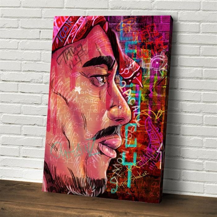 Tupac - Thug life canvas