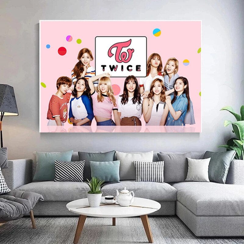 Twice - girl group canvas