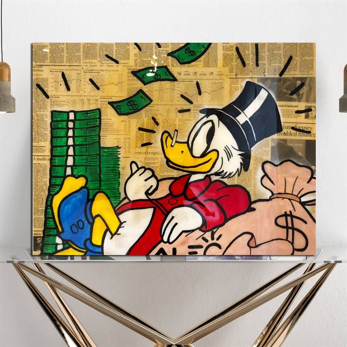 Uncle Scrooge canvas