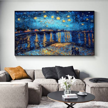 Vincent van Gogh - Starry Night Over the Rhône canvas