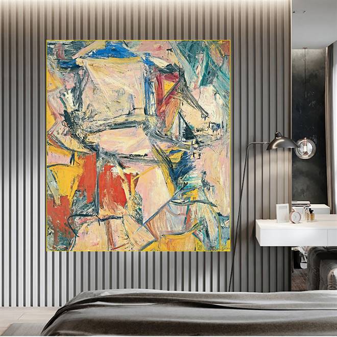 Willem de Kooning - Interchange canvas