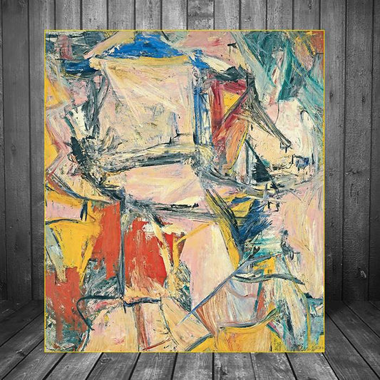 Willem de Kooning - Interchange canvas